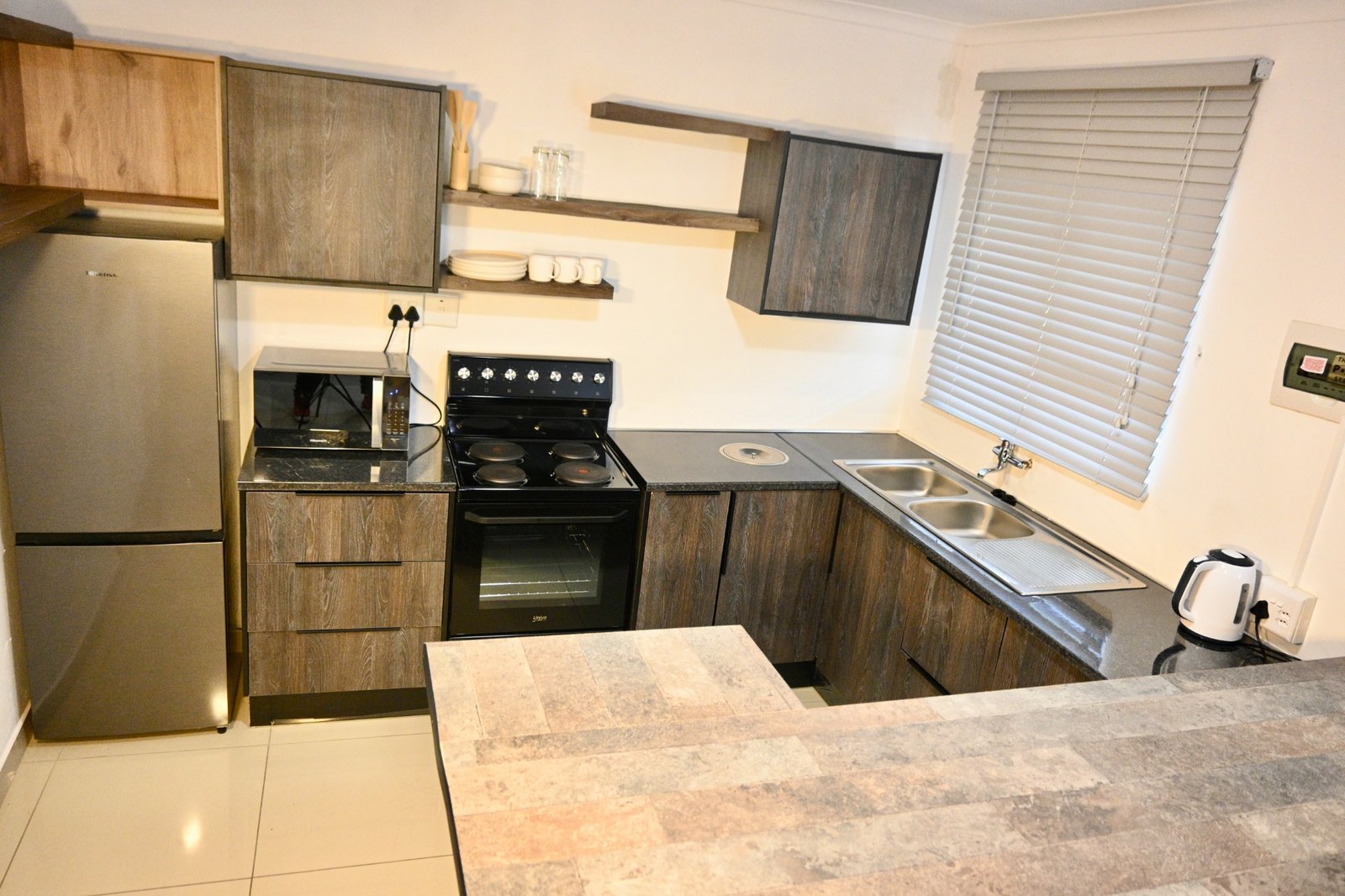 Fully equipped kitchen